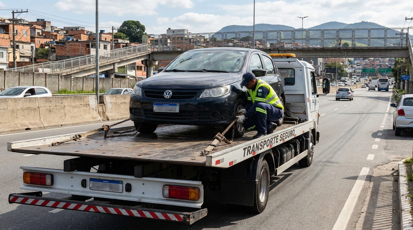 Logística para Veículos Parados em Montes Claros‑MG
